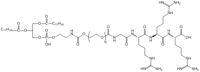DSPE-PEG-Glycine triarginine | Biopharma PEG